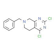 Pyrido[3,4-d]pyrimidine, 2,4-dichloro-5,6,7,8-tetrahydro-7-(phenylmethyl)- 1059735-34-0